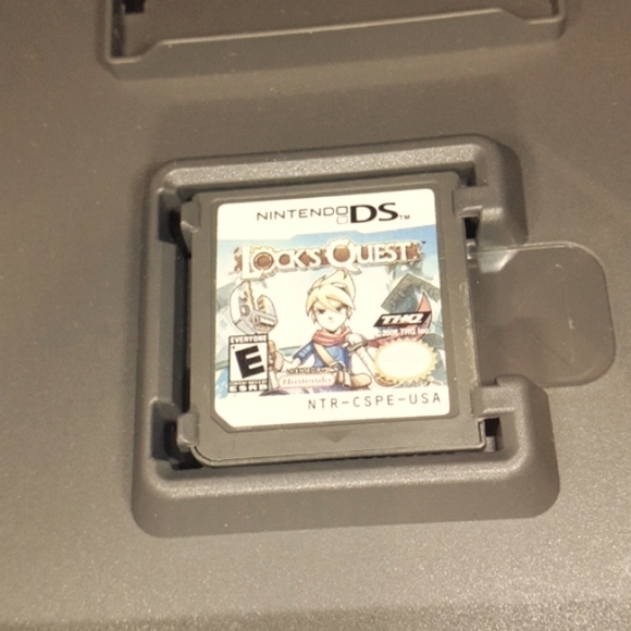 locks Quest nintendo DS game with manual missing cover art - Picture 2 of 4